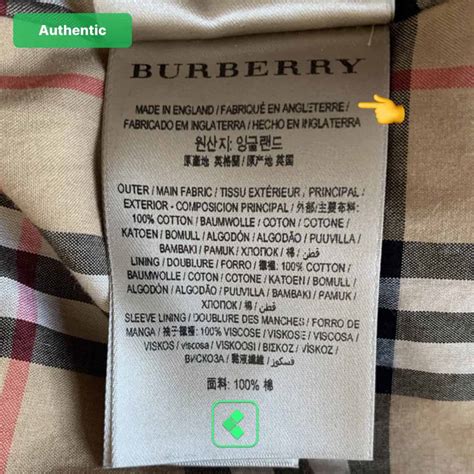 burberry made in italy|how to check burberry authenticity.